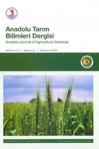 Anadolu Journal of Agricultural Sciences