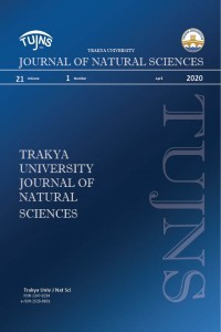 Trakya University Journal of Natural Sciences
